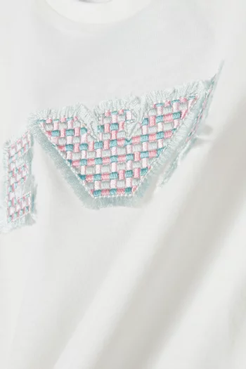 Logo Fantasy T-shirt in Cotton