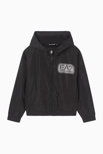 EA7 Windbreaker Jacket in Nylon