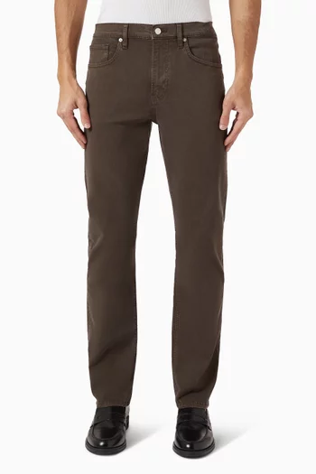 بنطال جينز مودرن بقصة ساق مستقيمة دينم