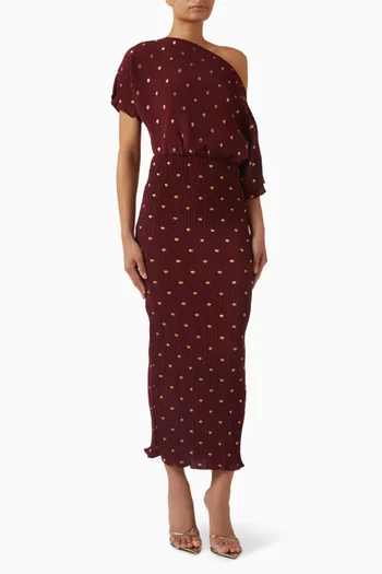 Tilly Polka-dot Maxi Dress