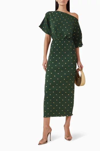 Tilly Polka-dot Maxi Dress