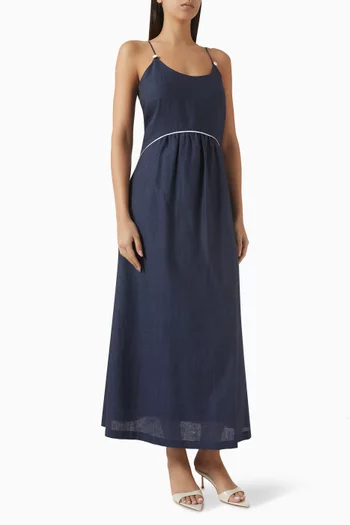 Elisse Dress in Linen