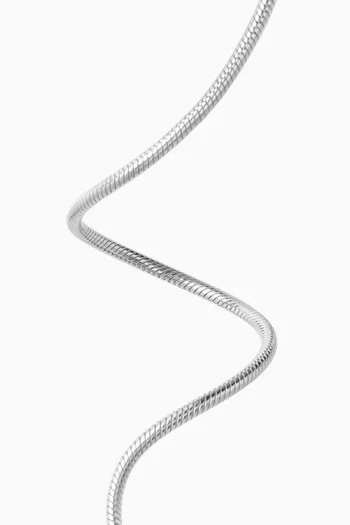 3mm Snake Chain Bracelet in Sterling Silver