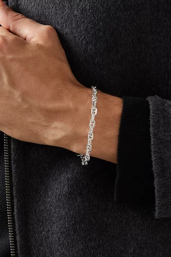 سوار مارينا بسلسلة فضة إسترلينية