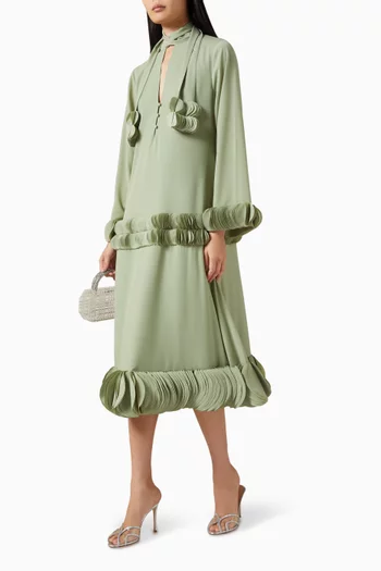 Zuella Ruffle Scarf Dress