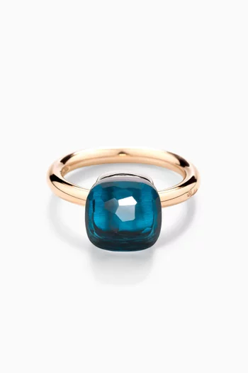 Nudo Classic Topaz Ring in 18kt Rose Gold