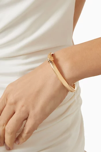 سوار ايكونيكا ذهب وردي عيار 18