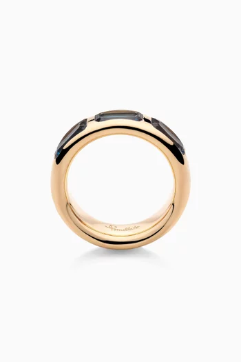 Iconica Slim Topaz Ring in 18kt Rose Gold