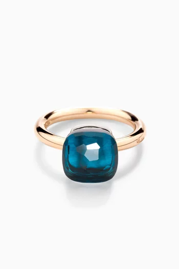 Nudo Classic Topaz Ring in 18kt Rose Gold
