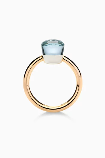 Nudo Petit Topaz Ring in 18kt Rose Gold