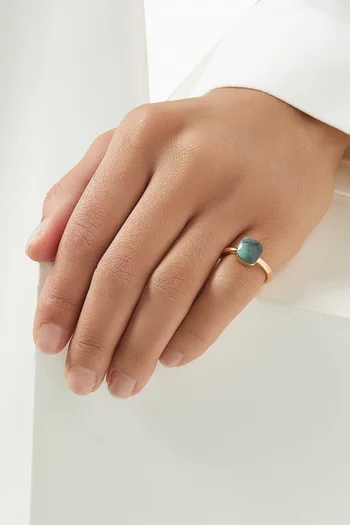 Nudo Petit Topaz Ring in 18kt Rose Gold