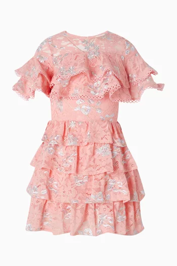 Allyson Frill Mini Dress