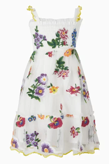 Carly Embroidered Maxi Dress