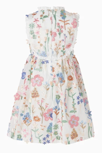 Floral Embroidered Maxi Dress