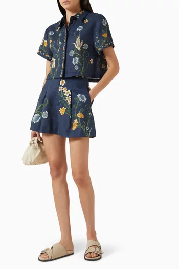 شورت ماراتيا لاجونا كتان