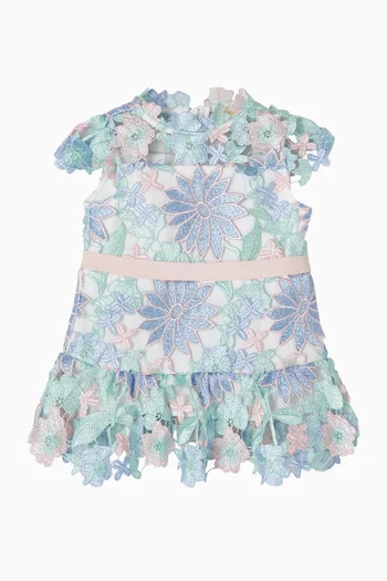 Addison Embroidered Mini Dress