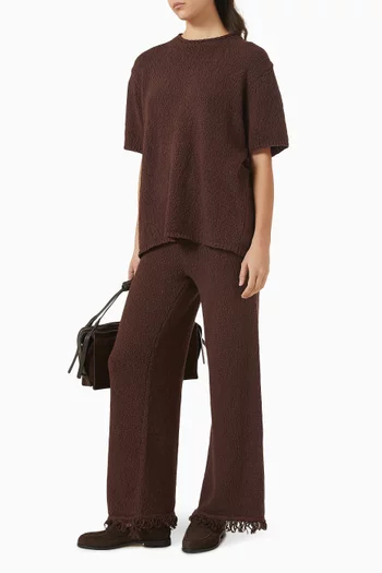Sue Fringe Pants in Cotton
