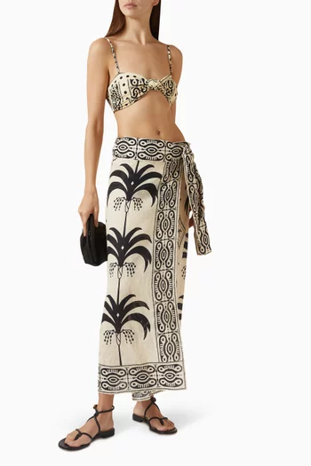 تنورة سيجنيفيكادو بوديروسو كتان