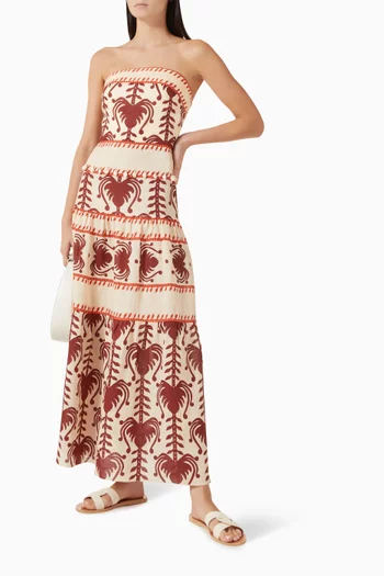 فستان اناذر تشانس كتان