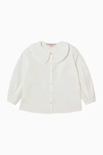 Collar Shirt in Organic Cotton