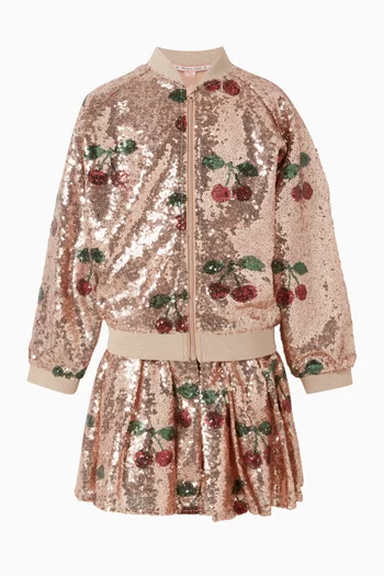 جاكيت ستارلا بتطريزات بالترتر