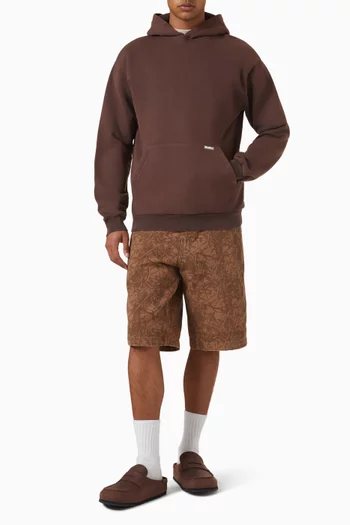 Basic Hoodie in Cotton-fleece