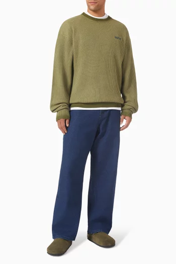 سترة بشعار الماركة منسوجة