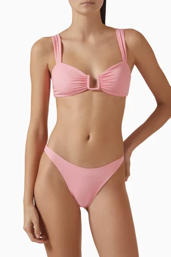 Cannes Bikini Top in ECONYL®