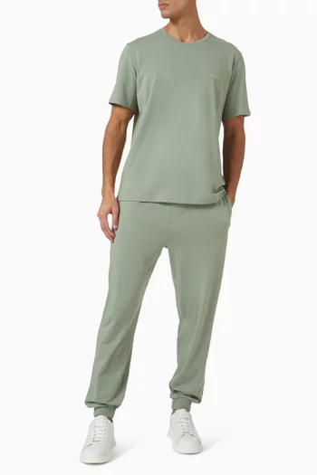 Track Pants in Stretch Cotton