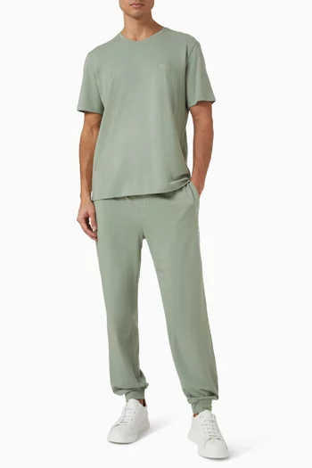 Logo T-shirt in Stretch Cotton-jersey