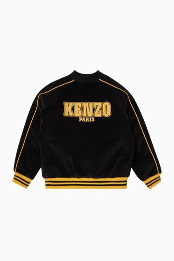 Embroidered Jacket in Velvet