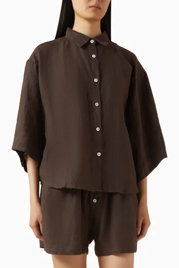 03 Co-ord Set in Linen