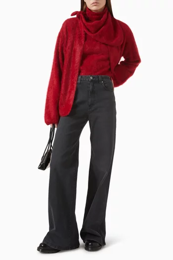 Brushed Turtleneck Sweater in Cashmere