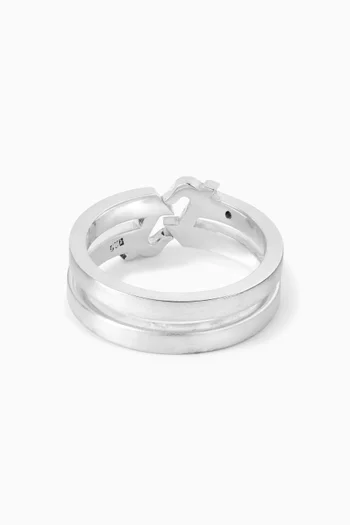Arabic Letter "Alef" Ring in Sterling Silver