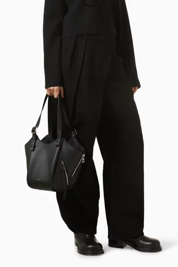 Hammock Flip Bag in Leather