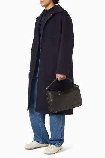 حقيبة بازل كبيرة جلد