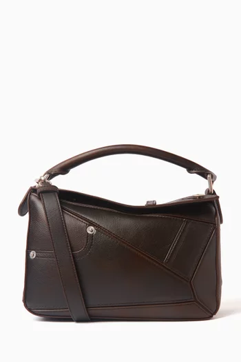 Small Puzzle Pants Bag in Leather