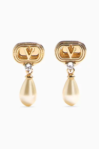 Ovalette Swarovski® Earrings in Metal