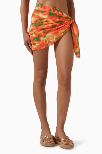 سارونغ بنقشة