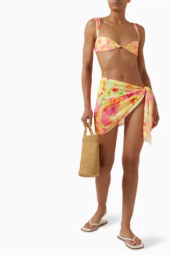 سارونغ بنقشة