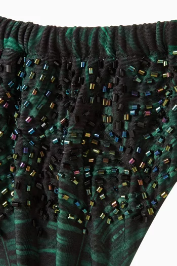 قطعة بيكيني سفلية ريو ريكامادو مزينة بتطريزات