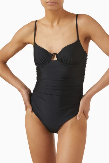 لباس سباحة لاين قطعة واحدة ستان