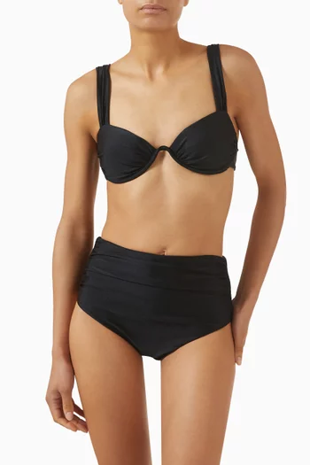 قطعة بيكيني سفلية تيا بخصر مرتفع