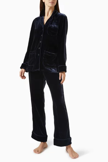 Coco Pyjama Set in Velvet