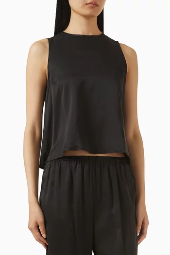 بلوزة صوفيا حرير شارموز