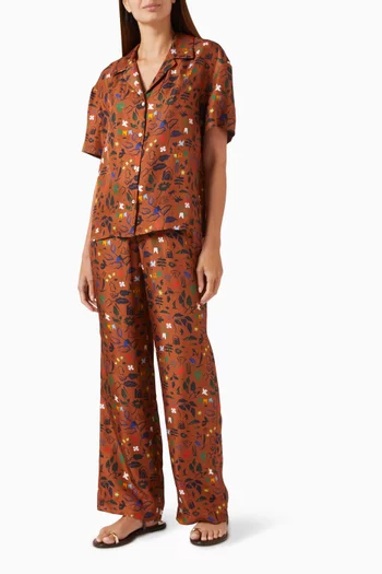 Prague Shirt in Silk Twill