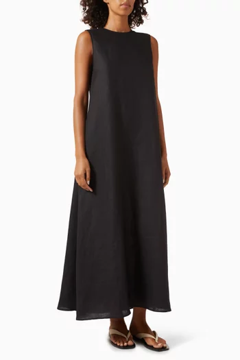 The Tallin Dress in Organic Linen