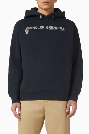 Logo Hoodie in Cotton