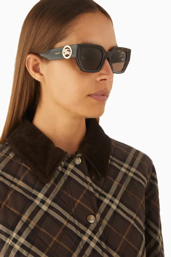 Square Sunglasses in Acetate