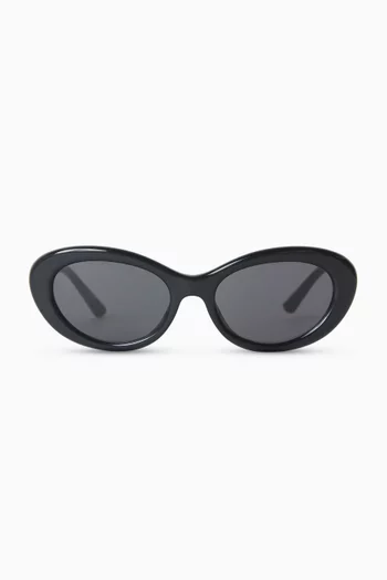 Oval Sunglasses in Acetate